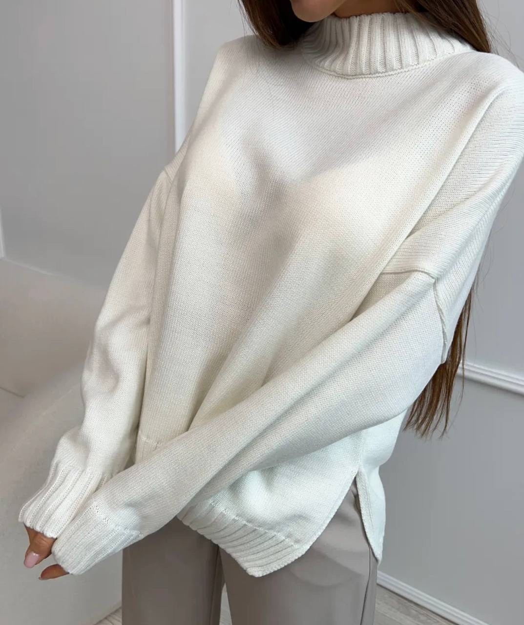 вязаный свитер оверсайз,джемпер оверсайз вязаный,женский свитер оверсайз,свитер оверсайз вязаный удлиненный,вязаные джемпера