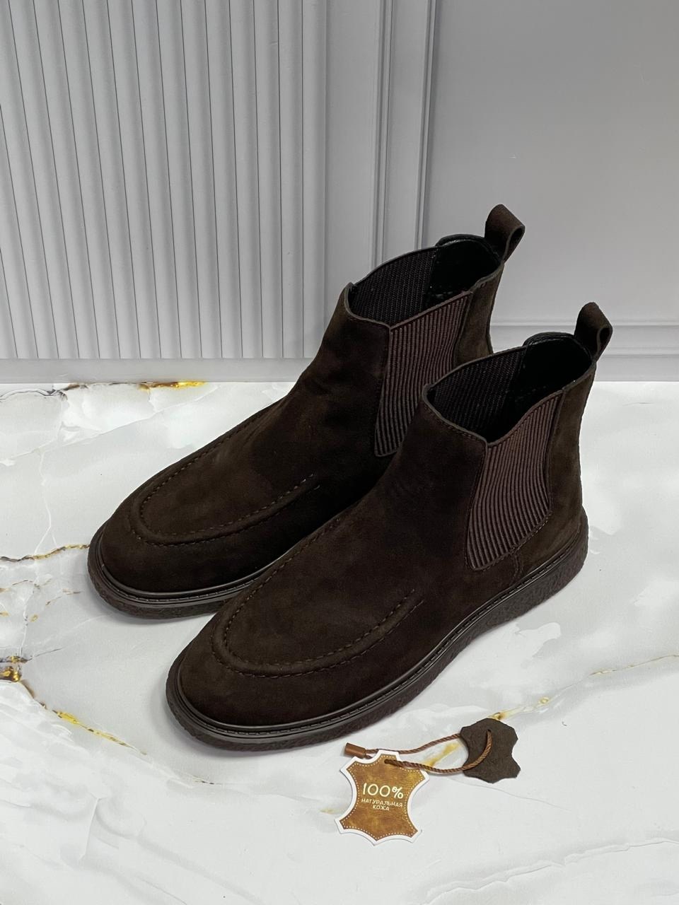 замшевые ботинки челси medicine коричневый,замшевые ботинки челси boss calev коричневый,,замшевые ботинки челси,замшевые ботинки