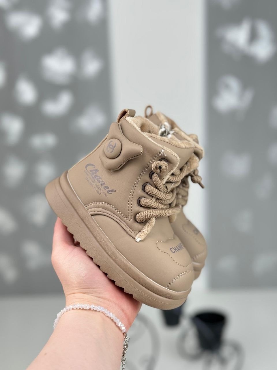 демисезонные ботинки,детские ботинки,детская ,,ботинки демисезонные r03-2 бежевые