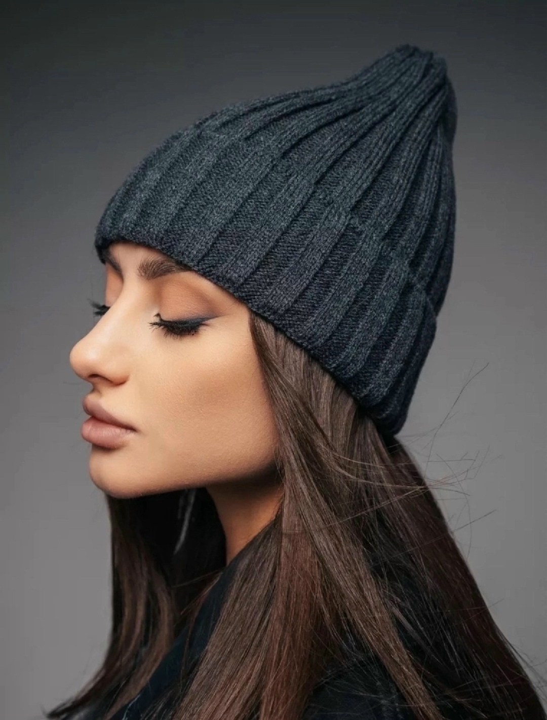 шапка бини зимняя,шапка женская зимняя из мохера,шапка для женщин шерсть,зимняя женская шапка bereg,шапка женская зимняя бини вязаная