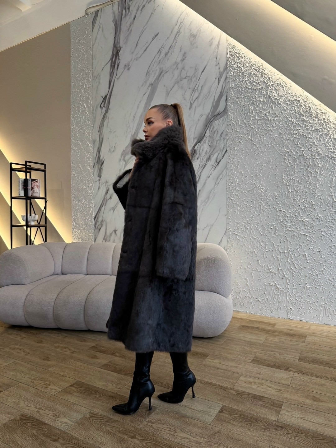 пальто с мехом,пальто с мехом куницы,итальянское пальто дублёнка с мехом,пальто шуба,женская дубленка
