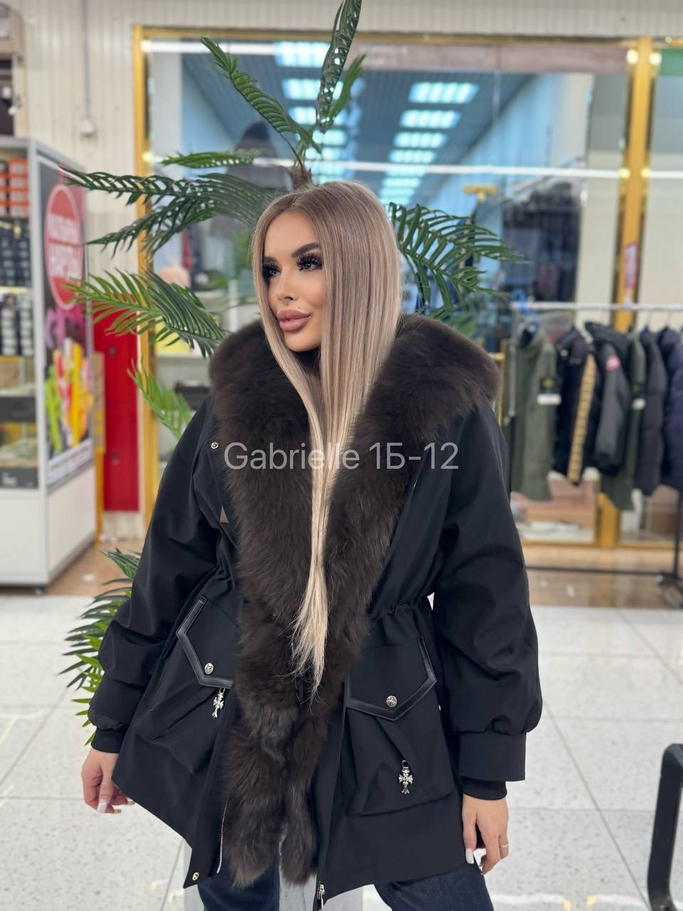 парка женская удлиненная с мехом финского песца city furs,парка с натуральным мехом,парка с мехом,меховая парка,парка с мехом песца