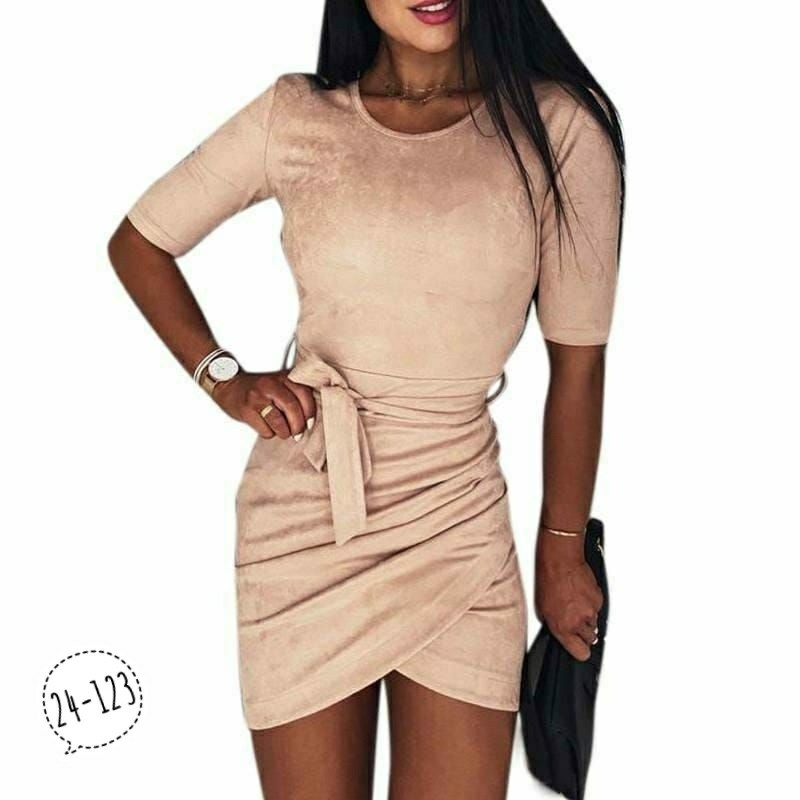 платье замшевое,платье из замши,платье из трикотажной замши,женское платье из замши,платье