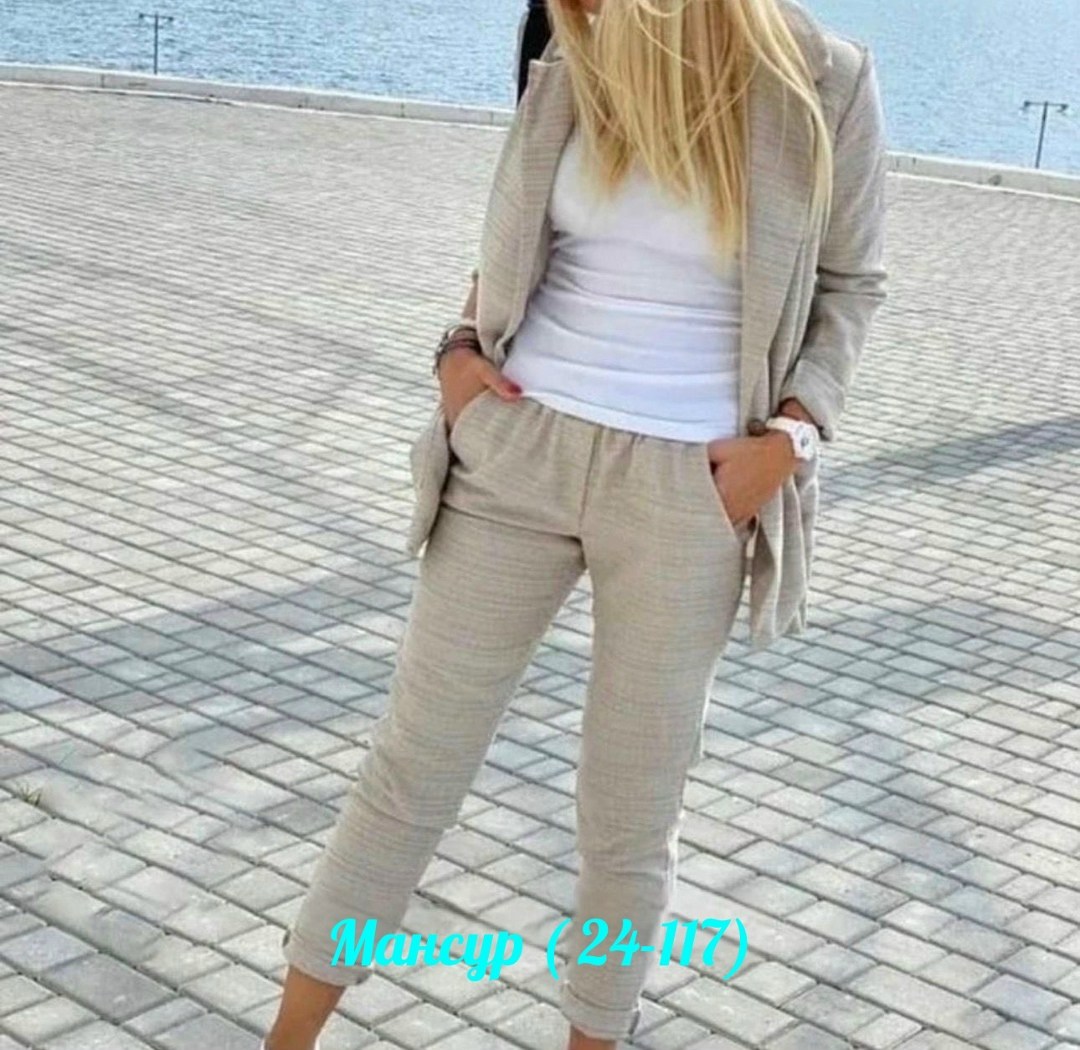 женский костюм двойка,женский летний костюм двойка,костюм брючный женский,костюм женский брючный двойка,блондинка в белом костюме брючном