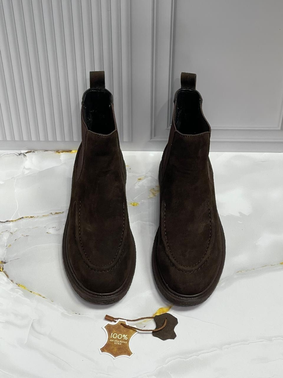 замшевые ботинки челси medicine коричневый,замшевые ботинки челси boss calev коричневый,,замшевые ботинки челси,замшевые ботинки
