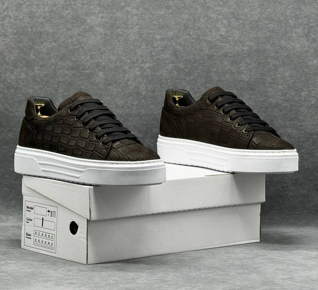 ,кеды из кожи крокодила fargoni,кеды крокодил,зилли  мужская,кеды мужские