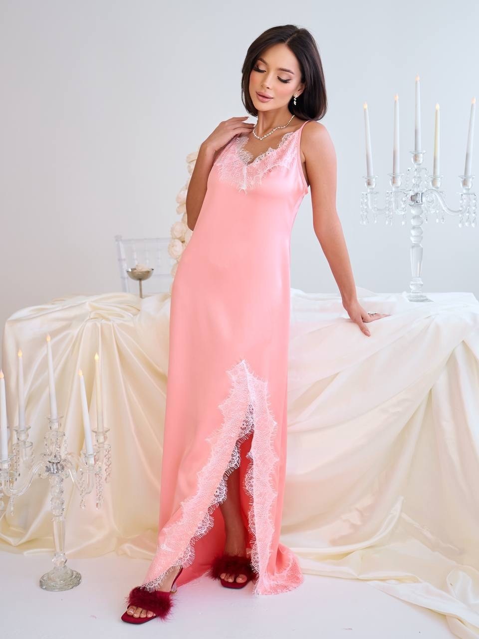 женская ночная сорочка,кружевная ночнушка,сорочка с кружевом,сорочка женская,ночная сорочка женская с кружевом