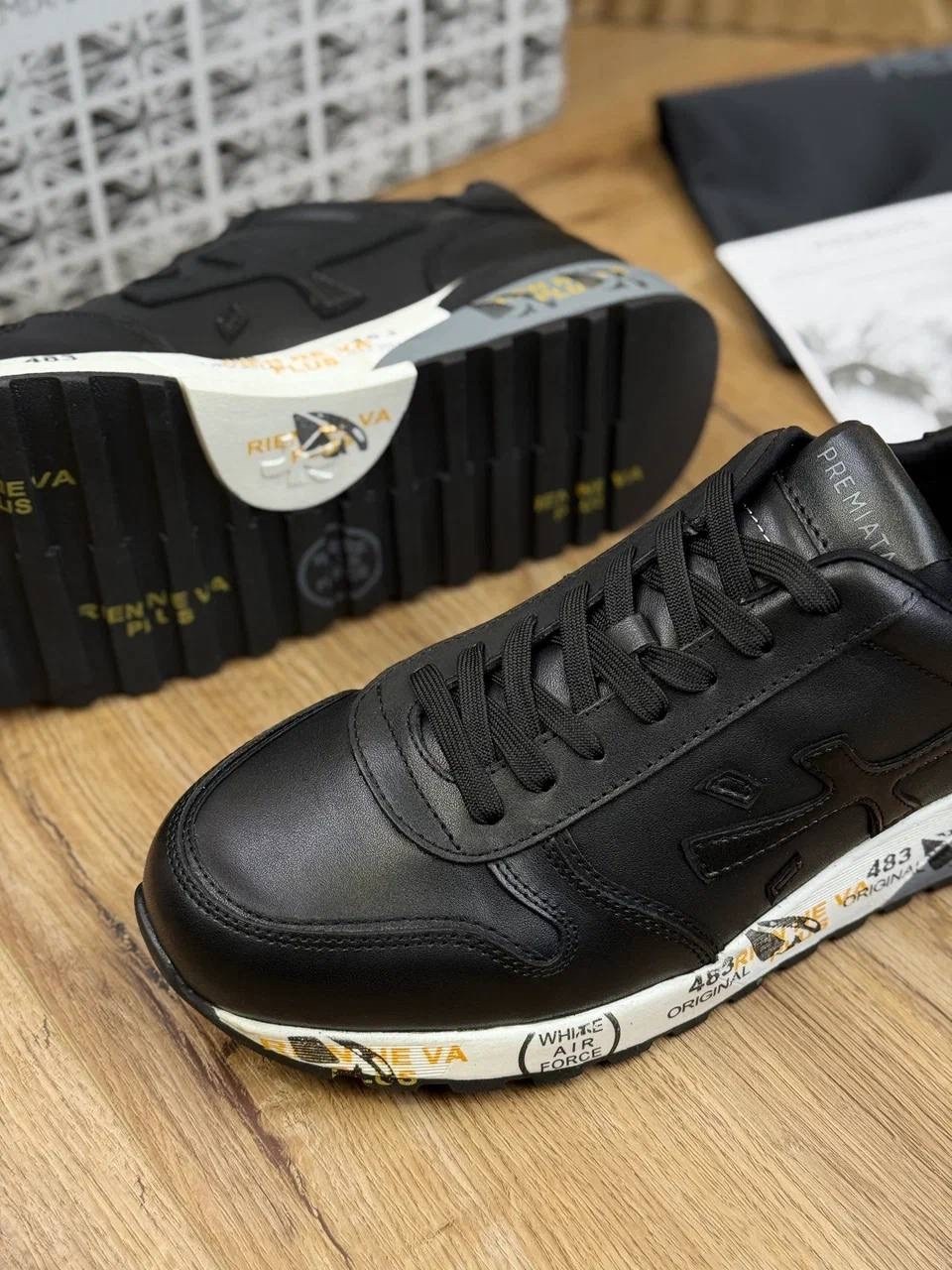 кроссовки мужские premiata,кроссовки premiata,кроссовки премиата мик,кроссовки premiata кожаные черные,