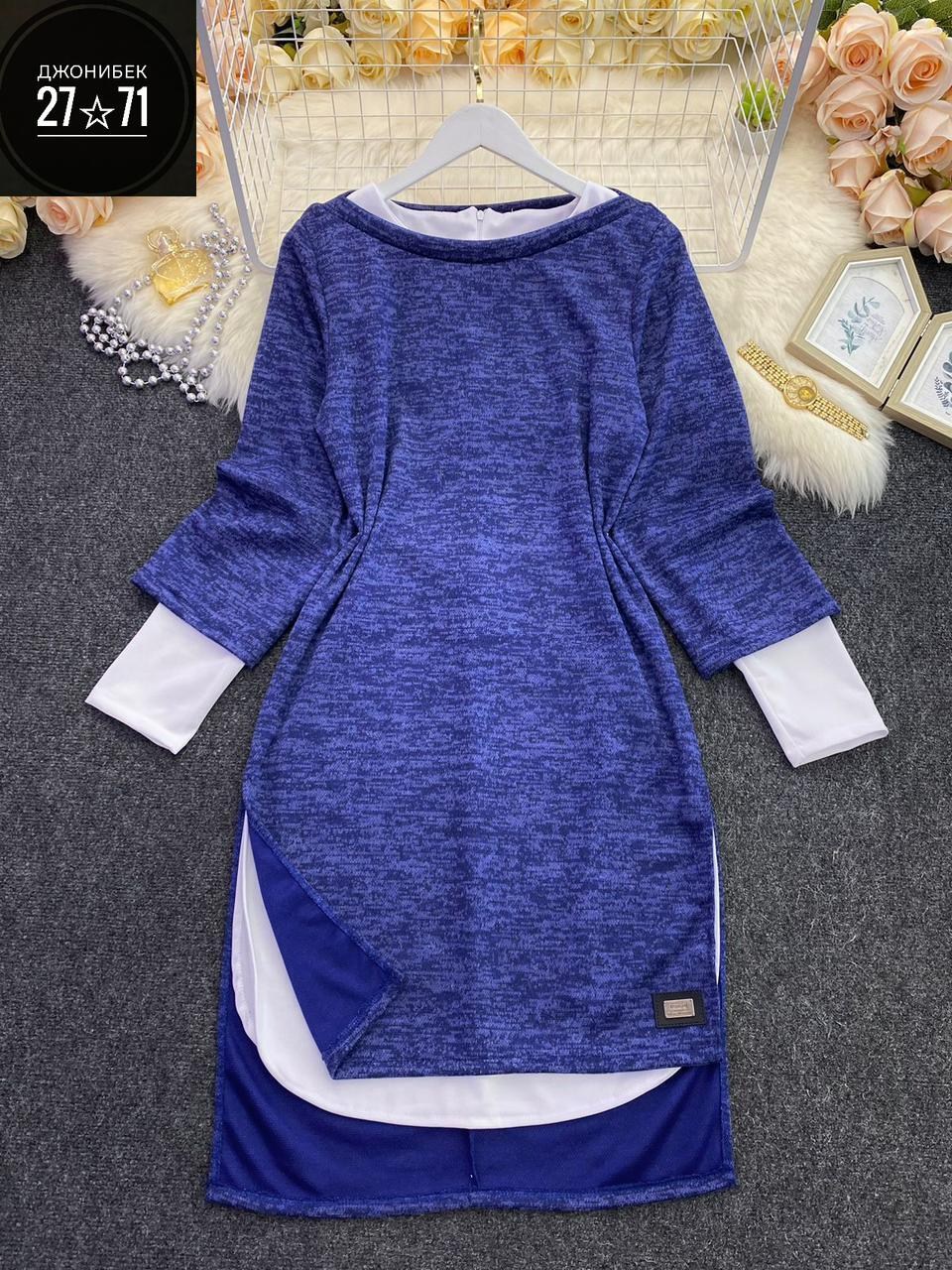 платье двойка,платье двойка платье и туника,платье,трикотажное платье,стильное платье