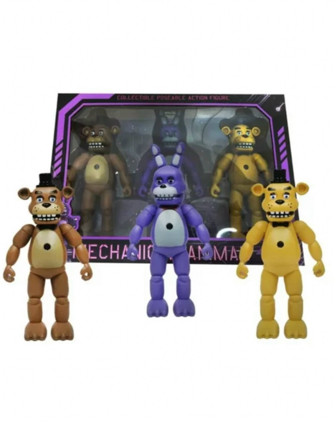 фигурки 5 ночей с фредди аниматроники набор из шести фигурок с аксессуарами,набор фигурок аниматроники 3 шт,набор фигурок пять ночей с фредди с проектором,набор фигурок аниматроников,набор фигурок ани