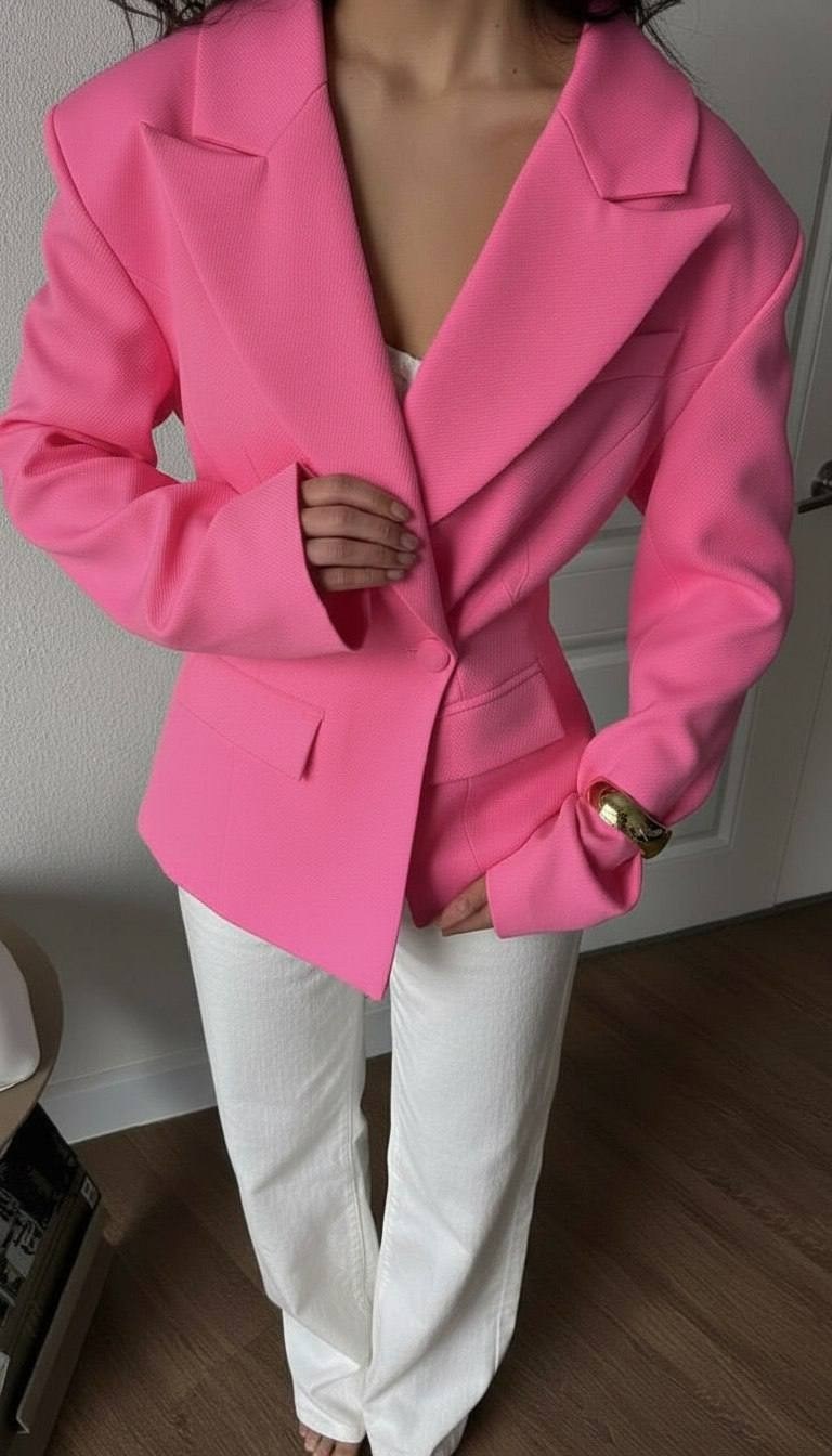 стильные костюмы,пиджак белый женский,брючный костюм,брючные костюмы женские,розовый брючный костюм