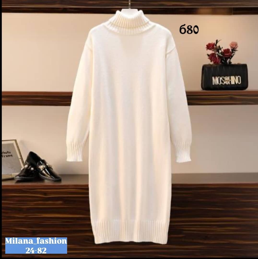 платье-свитер женское шерстяное трикотажное с высоким воротником,платье свитер макси большой размер,шерстяное платье,женское шерстяное трикотажное платье с полувысоким воротником,вязаное платье свитер