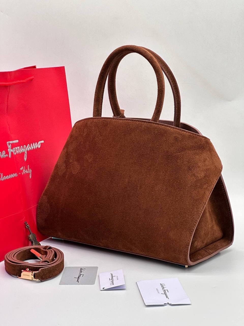 сумка salvatore ferragamo,замшевая сумка,сумка ferragamo,женская брендовая сумка,сумка женская