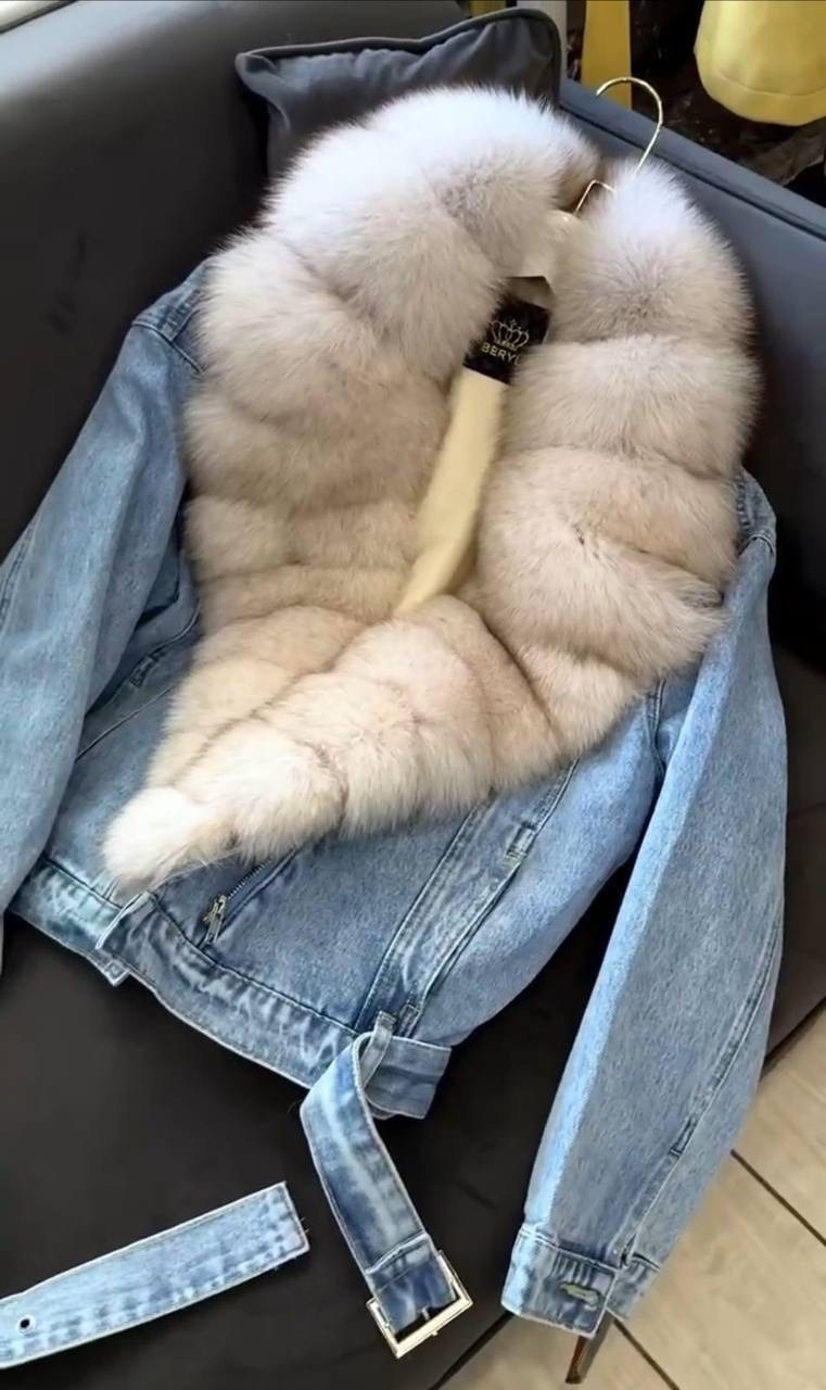 джинсовая куртка с натуральным мехом,джинсовая куртка с натуральным мехом женская,джинсовая куртка с натуральным мехом песца,джинсовая куртка с мехом,джинсовка с мехом