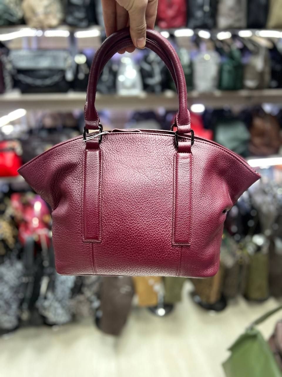 женская сумка саквояж из натуральной кожи,сумка женская,сумка,женская кожаная сумка,сумка женская черная