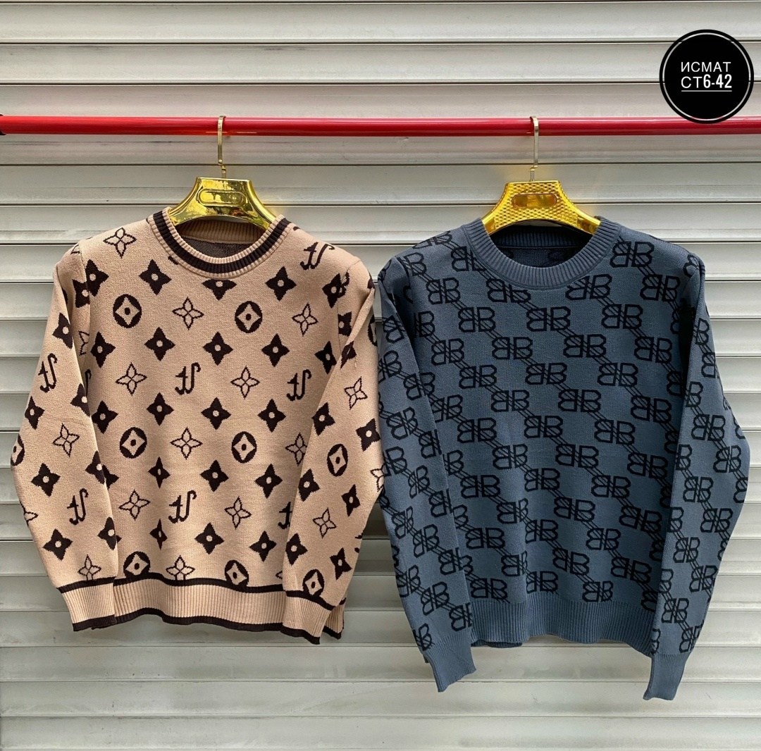 свитер gucci,свитер кофта,модные свитера,свитер gucci вязаный парный свитер с круглым вырезом,женская кофта