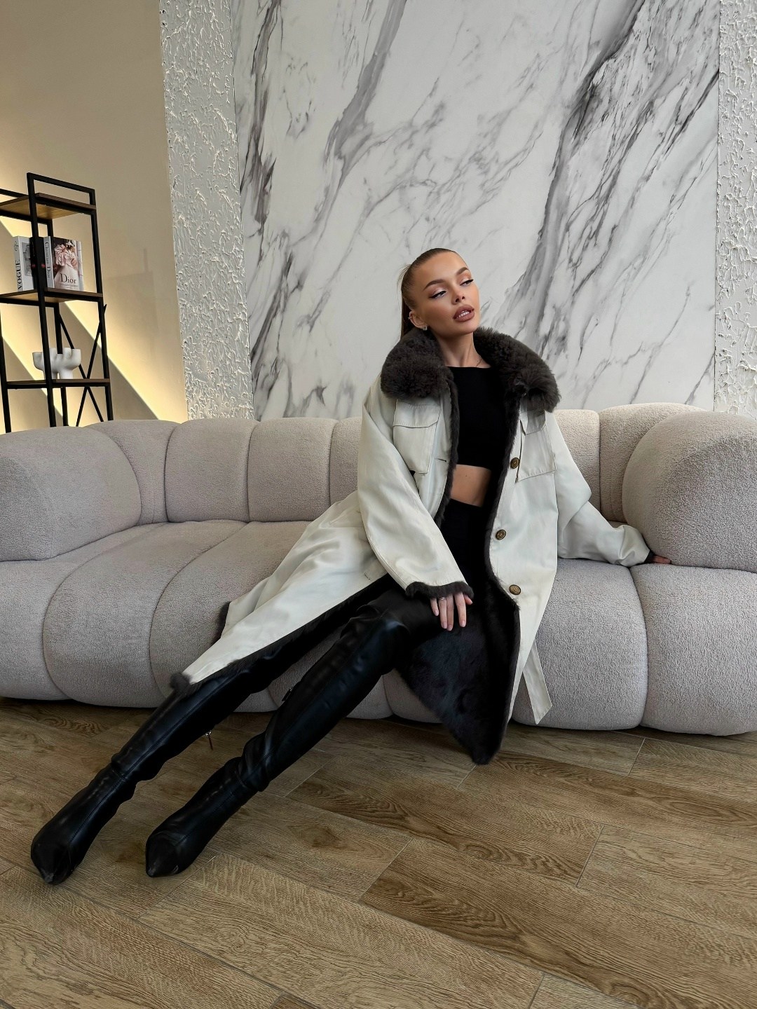 пальто с мехом,пальто с мехом куницы,итальянское пальто дублёнка с мехом,пальто шуба,женская дубленка