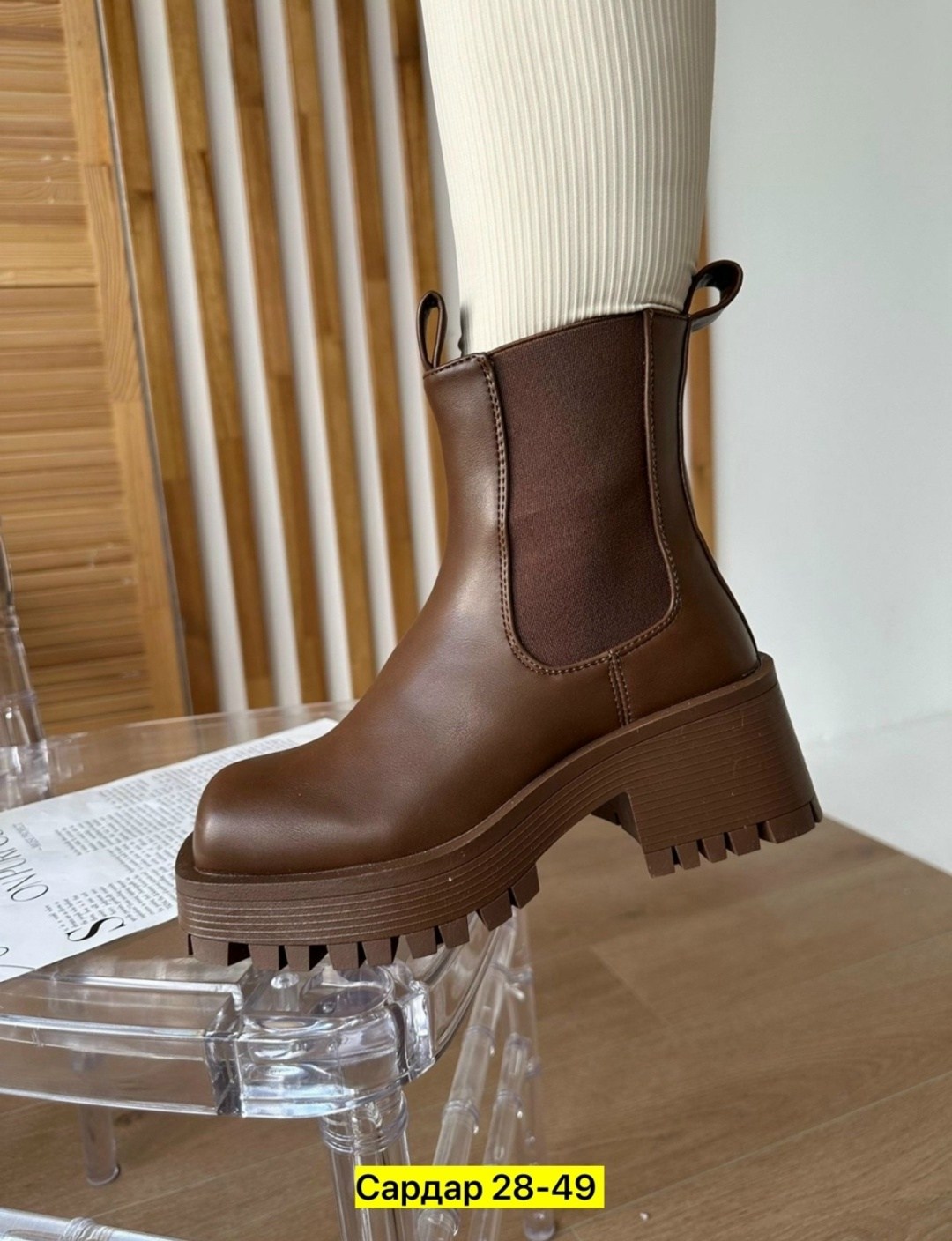 женские ботинки челси из натуральной кожи,ботинки женские челси,ботинки челси женские коричневый eblan,женские ботинки челси aiyuqi из натуральной кожи,
