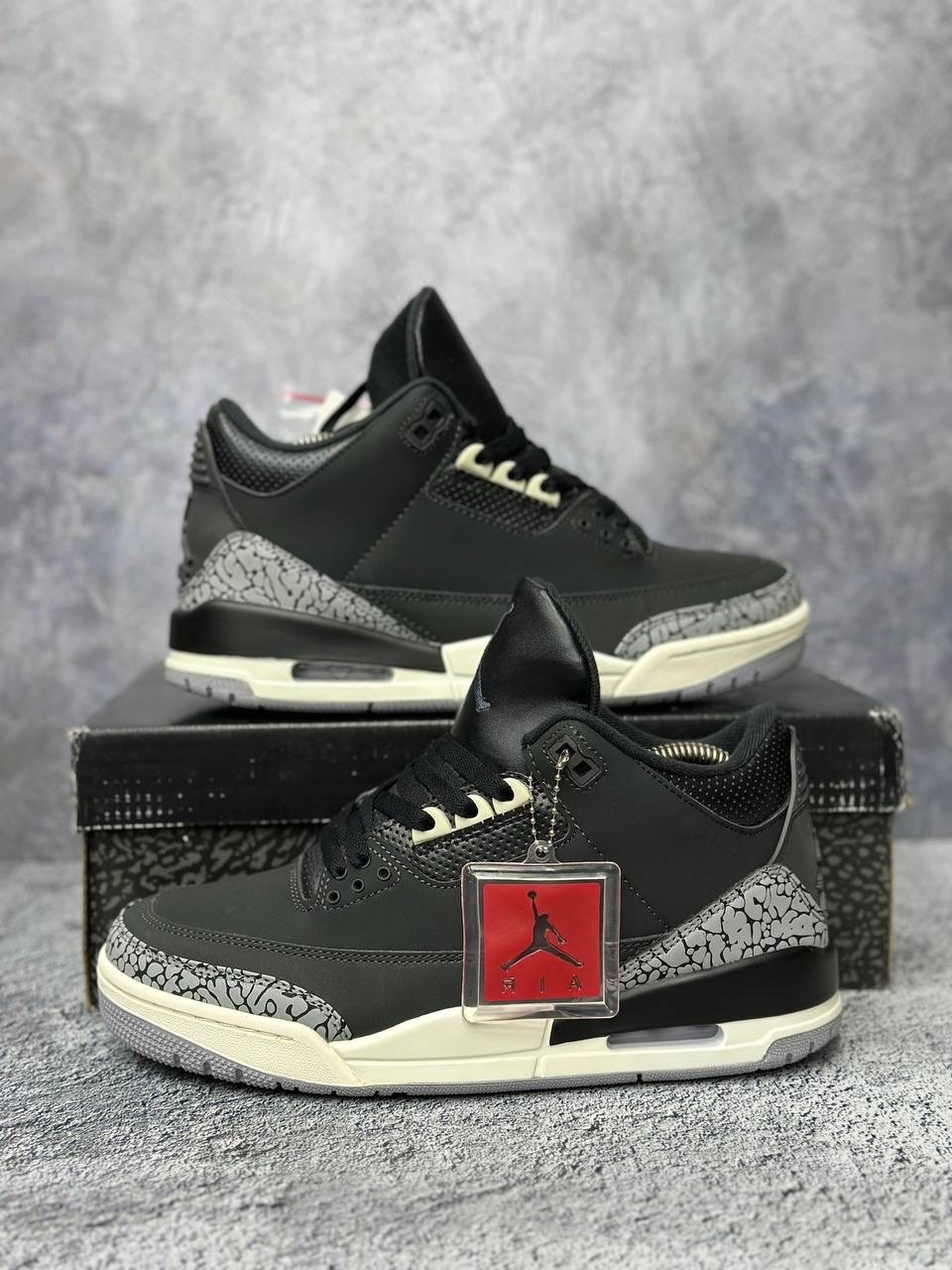 air jordan 3 black cement,nike air jordan 3,nike air jordan 3 retro,кроссовки air jordan 3 retro black cement 1994,кроссовки nike air jordan 3 retro