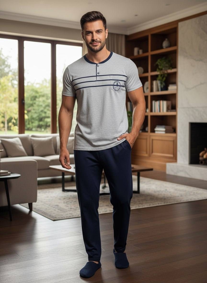 pijama takımı,комплект пижама,пижама мужская,пижама повседневная,домашняя одежда мужская