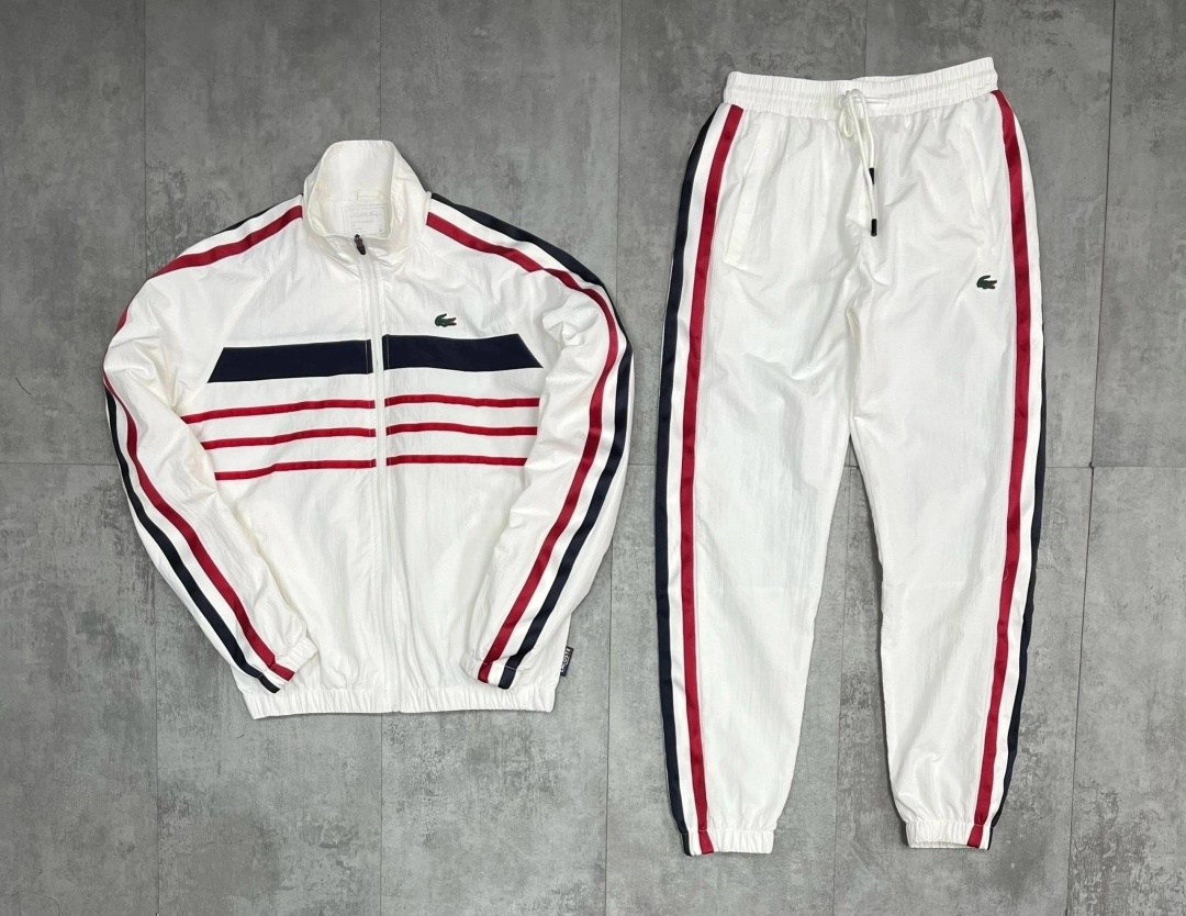 спортивный костюм lacoste,мужские спортивные костюмы,спортивные костюмы для мужчин,белый костюм лакост,спортивный костюм прада мужской