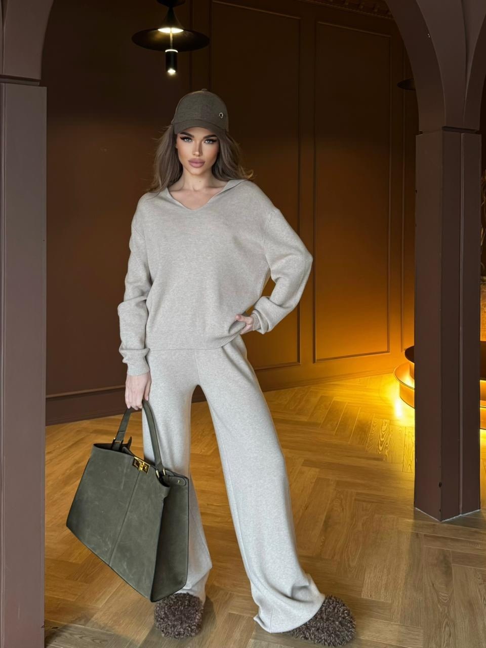 кашемировые брючные костюмы для женщин,трикотажные костюмы,кашемировый брючный костюм,костюм кашемировая с брюками оверсайз,костюм двойка кашемир