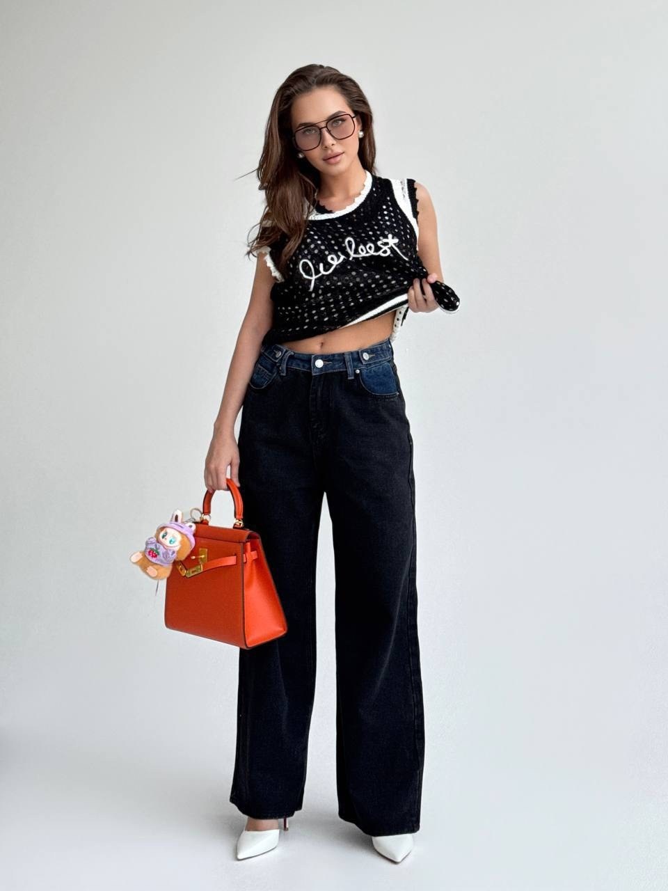 комплект брючный,одежда для женщин,женские жилеты,женские джинсы,широкие брюки