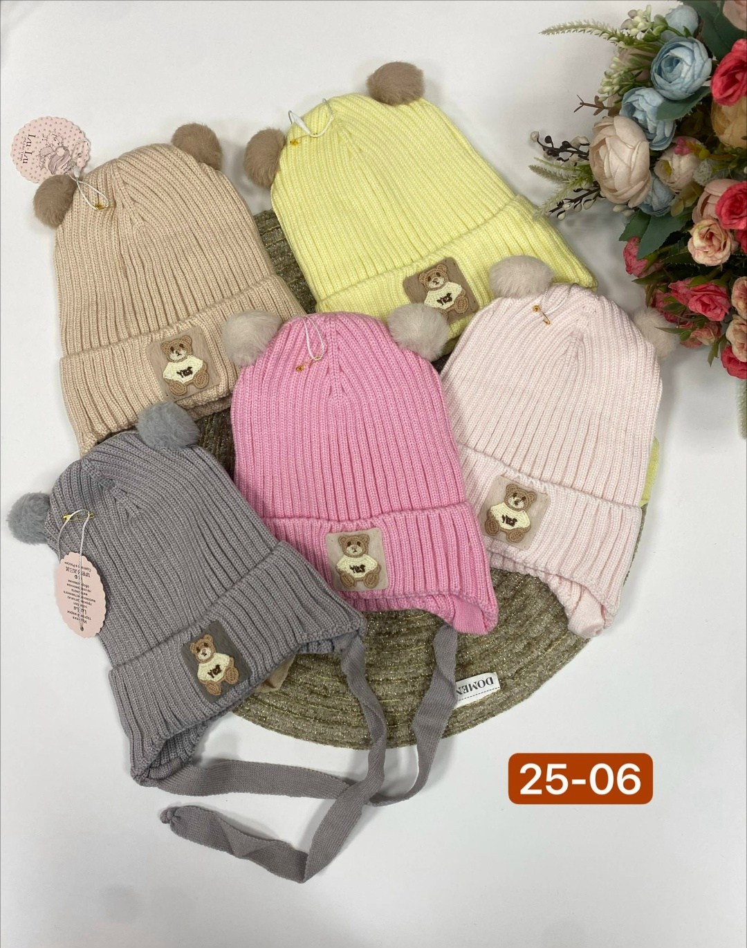 шапка для девочек теплая,шапка вязаная,детский шапка,шапка демисезонная,шапочка детская