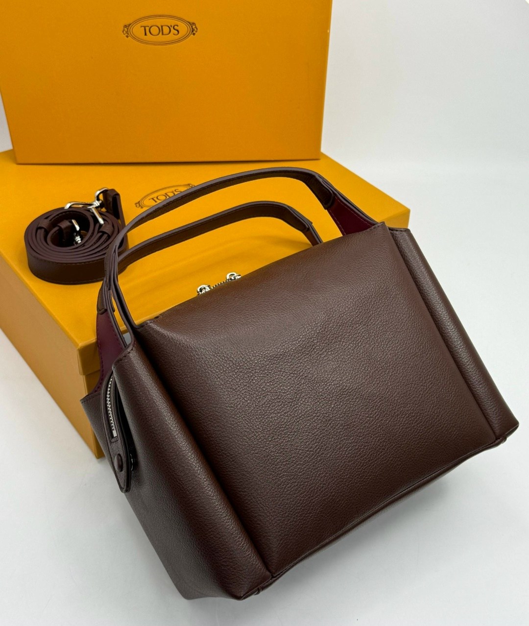 сумка tod's натуральная кожа 37-21,сумка женская tods,сумка tod's натуральная кожа,сумка tod's,сумка женская tod’s модель 911464