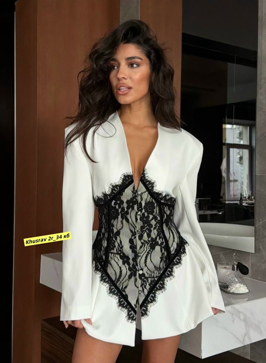 жакет и корсет,жакет,костюм летний юбка и блузка с воланами муслиновая herstyle 326251308