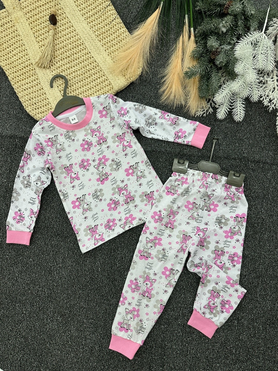пижама детская,пижама для девочек,пижама теплая,пижама тройка для девочки,пижама детская с начесом
