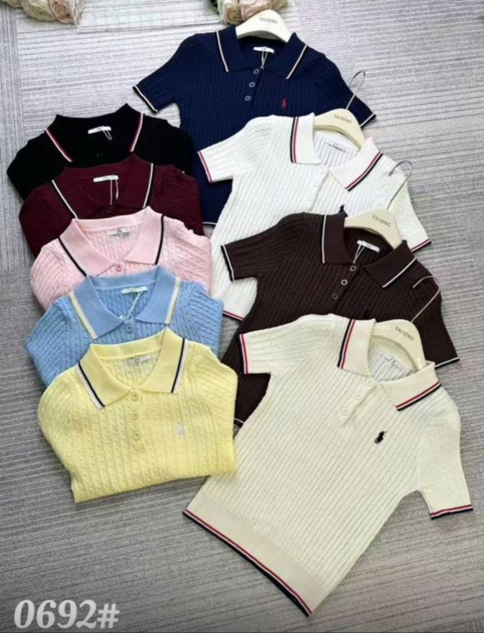 кофточка для спокойных аутфитов в стиле old money,рубашка-поло ralph lauren,женская кофта,рубашка поло,вязаная рубашка