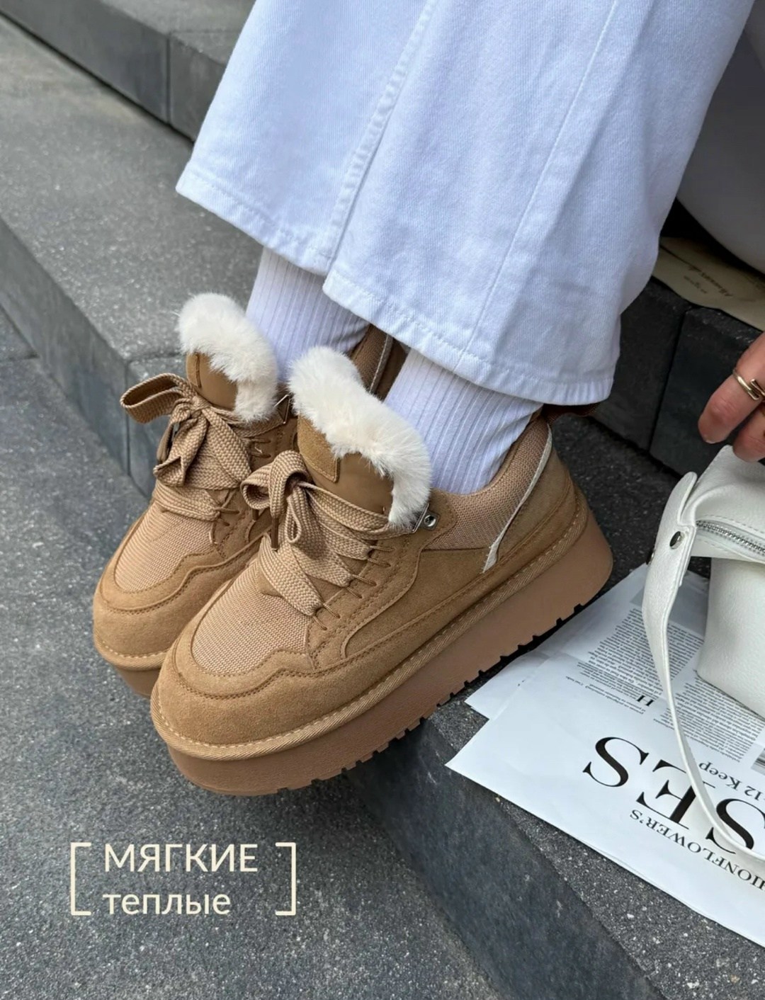 ,кроссовки женские зимние,кеды зимние/кроссовки теплые (a501-5m),угги женские с мехом на платформе,зимняя  женская
