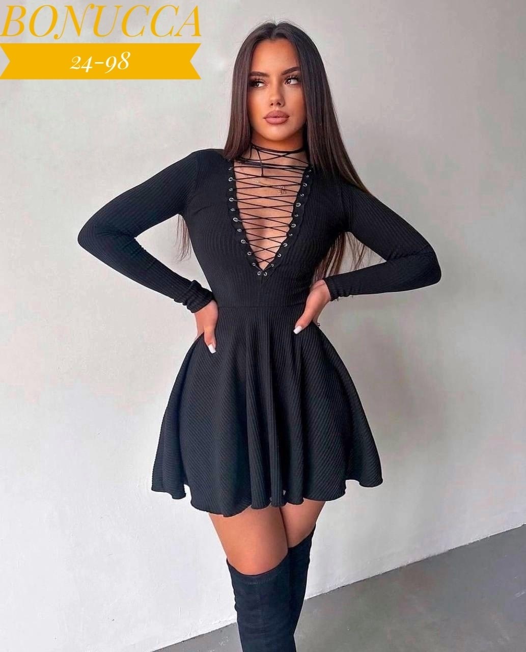 приталенное платье,платье,платья мини,платье мини со шнуровкой,короткое платье