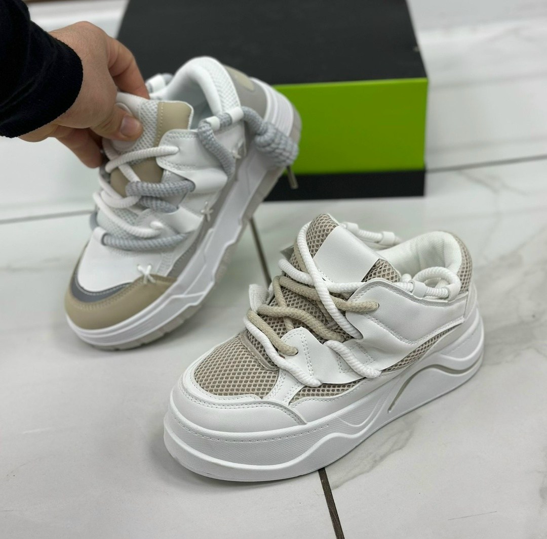 кроссовки женскиe,белые кроссовки,модные кроссовки,низкие кроссовки,