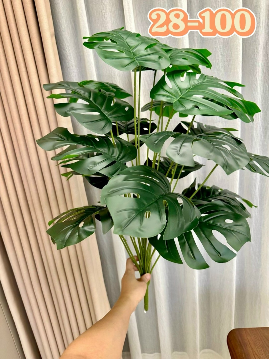 растение искусственное монстера,искусственная монстера,монстера,70 см искусственное растение монстеры с 18 листьями,искусственное растение