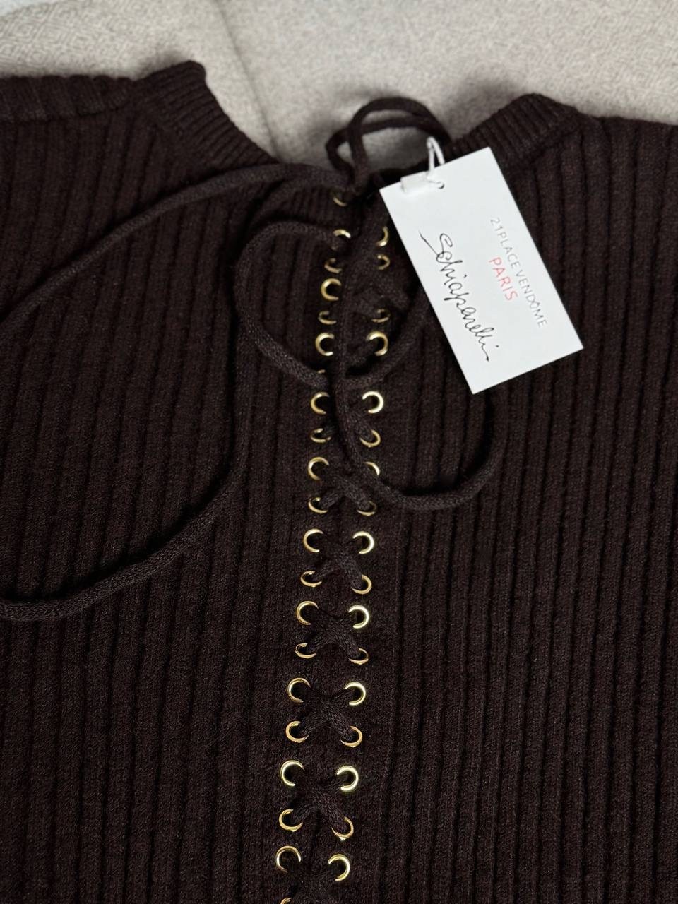 удлиненный свитер,кофта вязаная,коричневый свитер,кожаная свитер,свитер