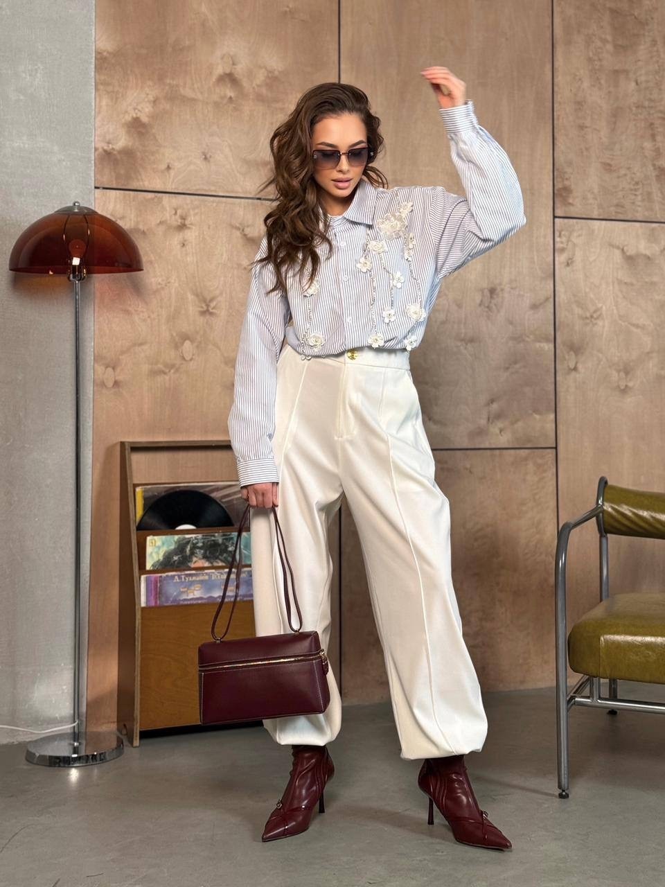 женская рубашка в полоску,рубашка женская,рубашка в полоску с вышивкой,рубашка в полоску,рубашка блузка