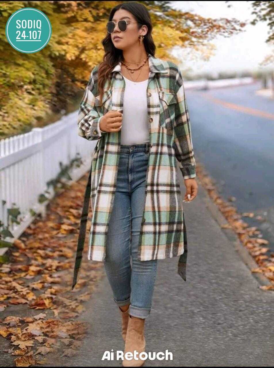 пальто в клетку,пальто в клетку удлиненное,клетчатое пальто,женское кашемировое пальто в клетку,женское универсальное пальто с отложным воротником, длинное шерстяное пальто в клетку