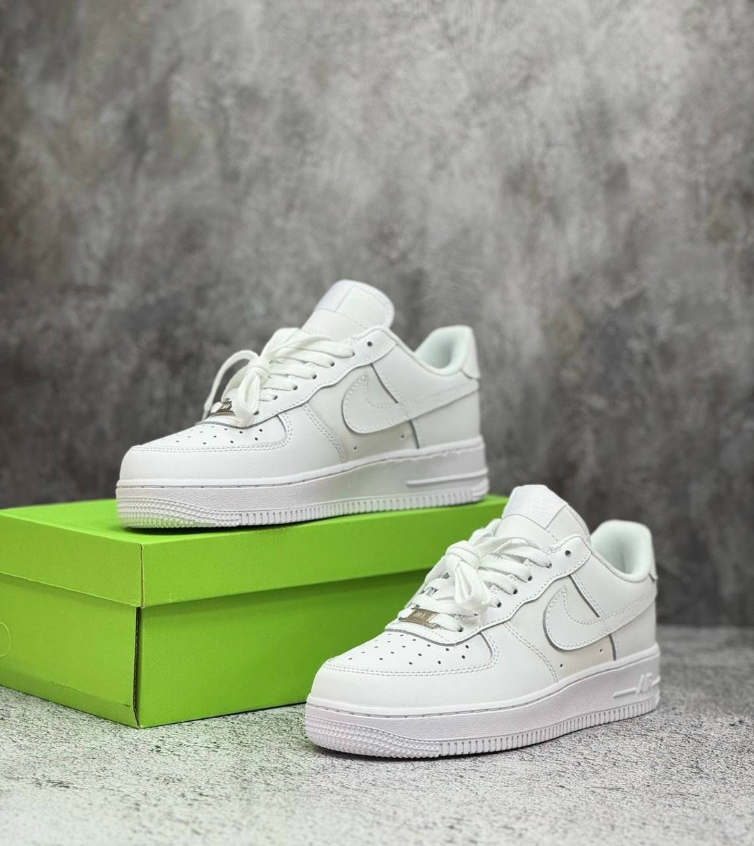 кросcовки nike air force 1,nike air force 1 white,кроссовки nike air force,nike белые кожаные кроссовки air force 1 для женщин,nike air force 1 low white