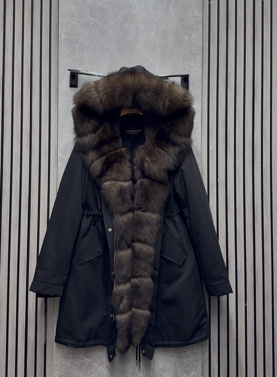 парки с мехом песца,парка с мехом,черная парка с мехом песца,парка с натуральным мехом,парка с мехом песца женская зимняя