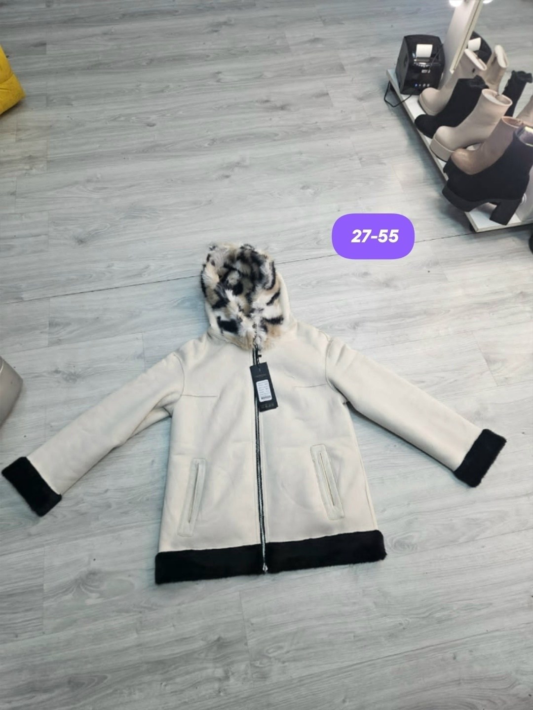 куртка дублёнка двухсторонняя экозамша экомех чебурашка bloom fashion 217654507,дубленка двухсторонняя,дубленка женская,дубленка двусторонняя,дубленка двухсторонняя женская