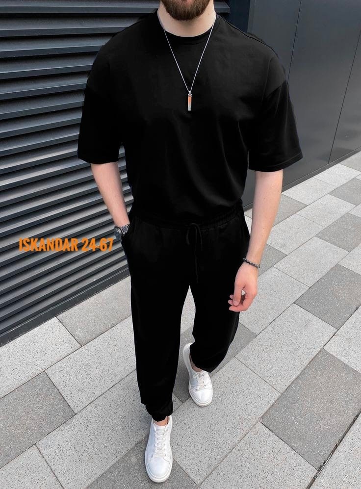 костюм спортивный мужской,спортивный костюм,костюм спортивный (футболка и брюки),мужская мода,костюм мужской