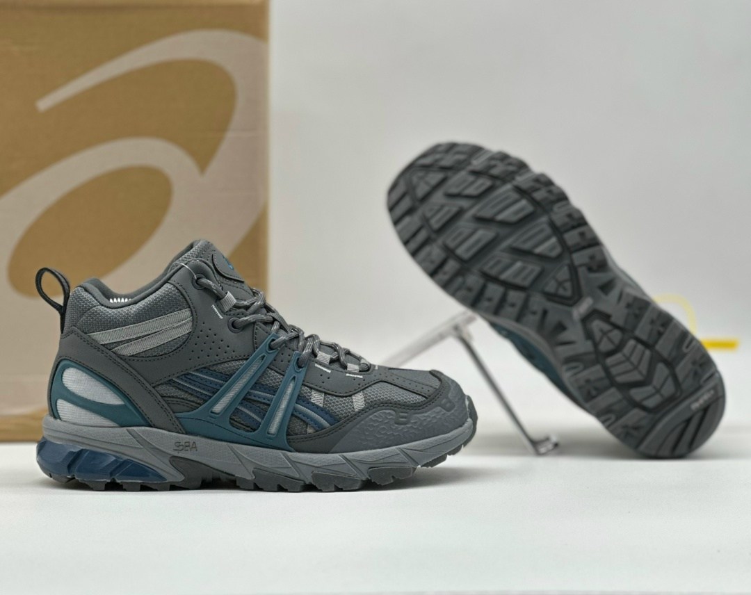 зимние кроссовки asics gel kahana 8 hi,кроссовки мужские зимние asics,кроссовки asics,зимние кроссовки asics gel kahana 8 hi цвет серый,кроссовки