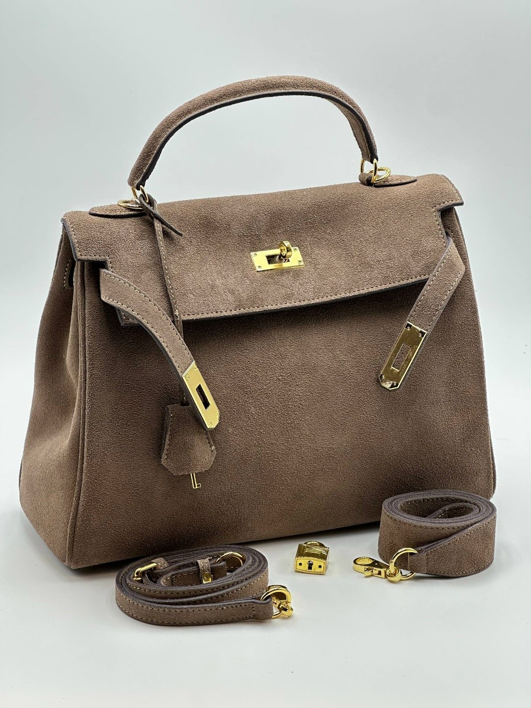 hermes сумка,женская замшевая сумка hermes коричневая 26х20х10,сумка hermes birkin замшевая,сумки эрмес келли из замши,женская коричневая замшевая сумка