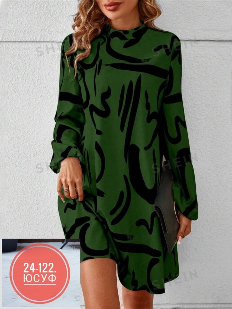 платье женская,женское платье с принтом, платье,модное платье,платье туника