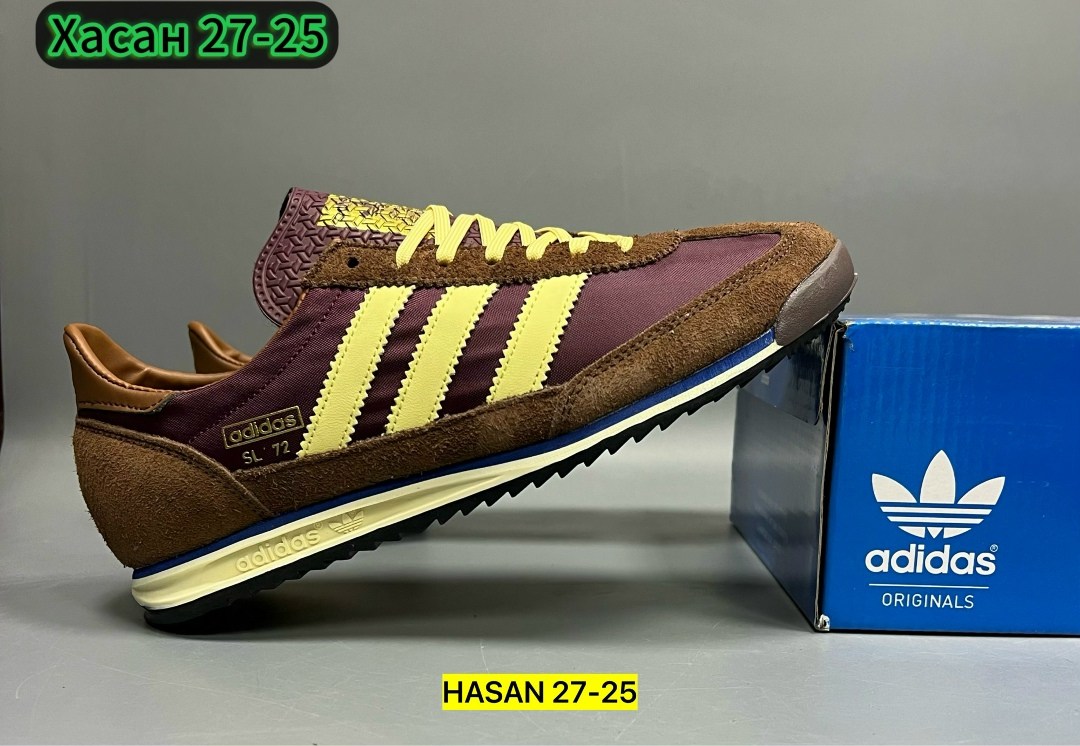 кроссовки adidas,кроссовки originals sl 72 rs adidas,кроссовки sl 72 og unisex adidas originals темно-бордовые почти желтые,adidas коричневые замшевые кроссовки,кроссовки adidas sl 72