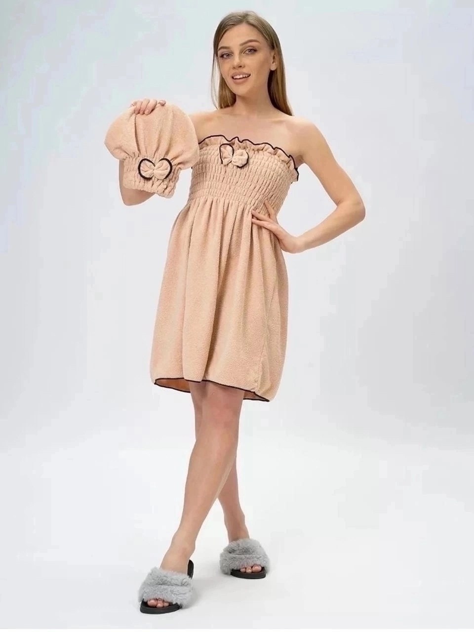 комплект женских,набор для сауны женский,набор для бани женский,женские халаты,набор для бани