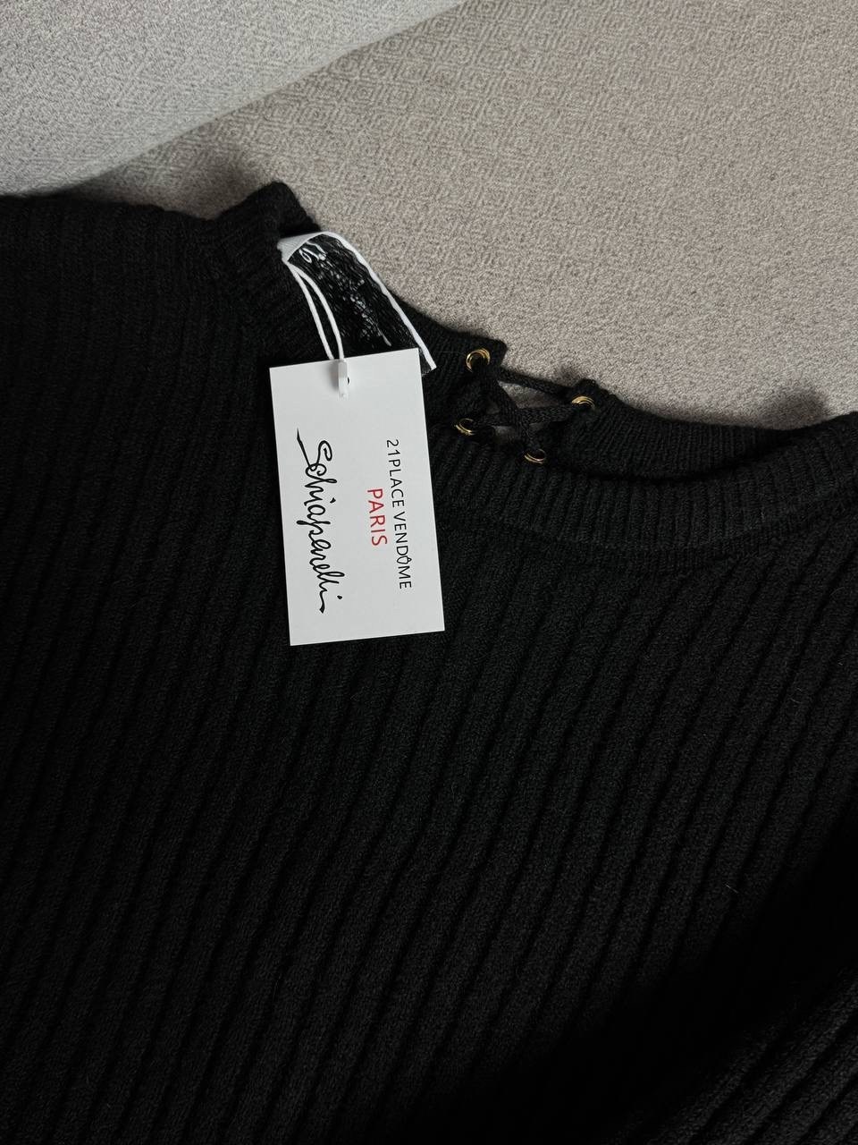 свитер женский кофта оверсайз укороченный вязаный черный,свитер вязаный оверсайз,свитер женский черный,свитера женские,кофта укороченная вязаная оверсайз nynche modno