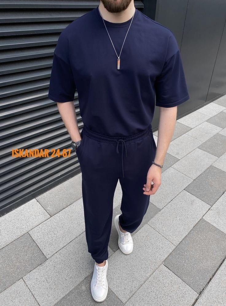 костюм спортивный мужской,спортивный костюм,костюм спортивный (футболка и брюки),мужская мода,костюм мужской